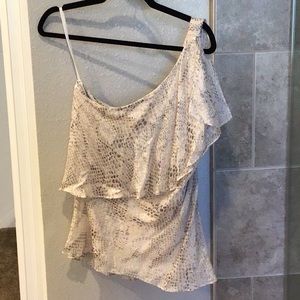 Single shoulder top from White House Black Market